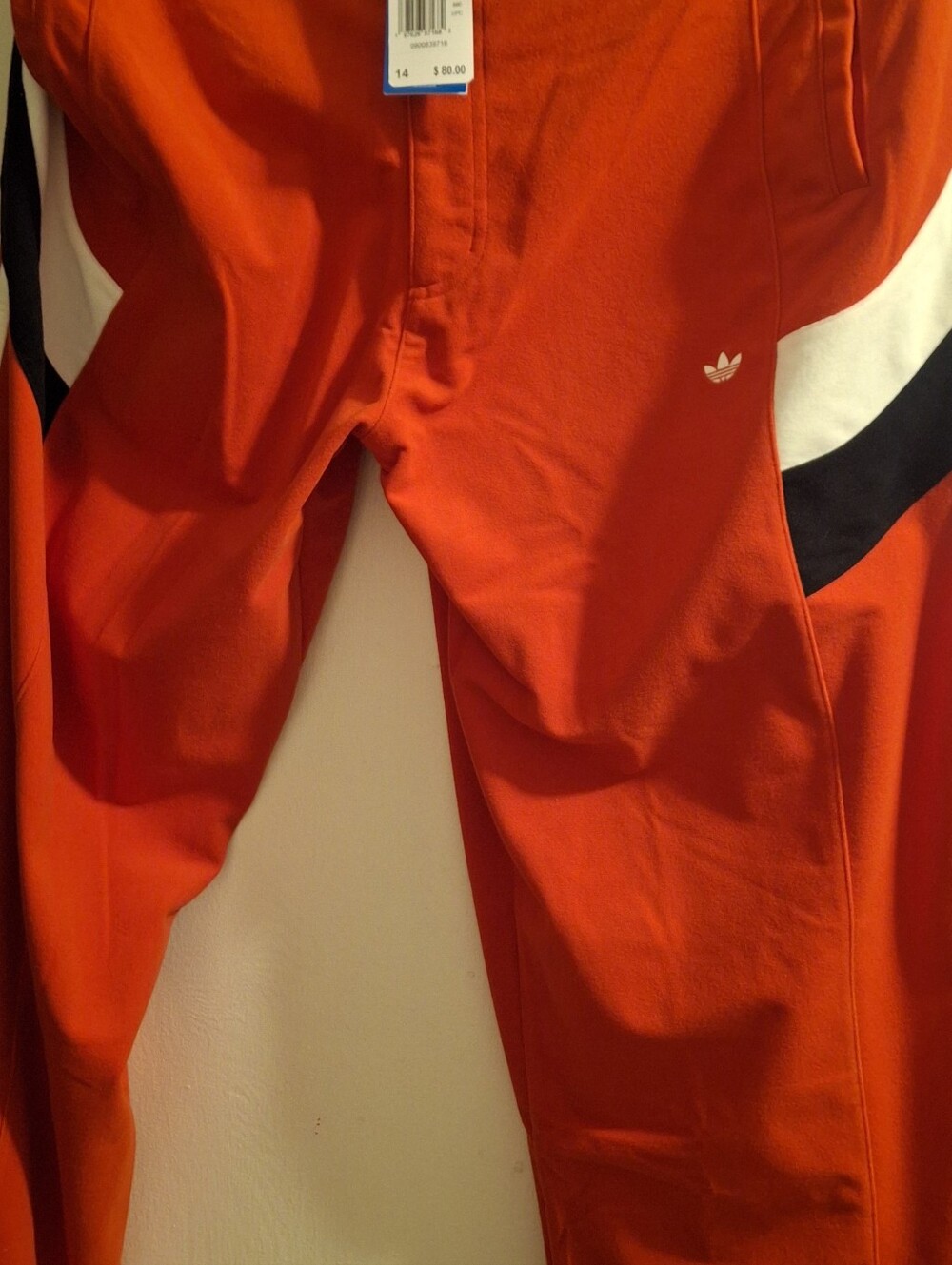 adidas Red Women's Trackpant - Size 14 - Picture 3 of 5